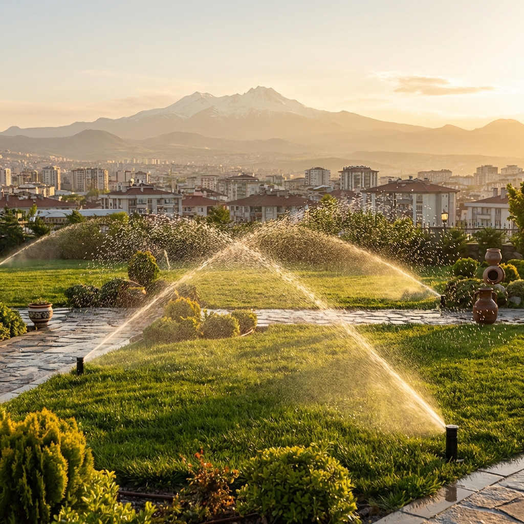 Kayseri İklimine Uygun Sulama Saatleri | Su Tasarrufu Rehberi